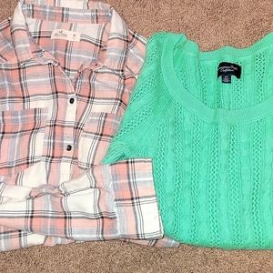 Medium American Eagle and Hollister Bundle